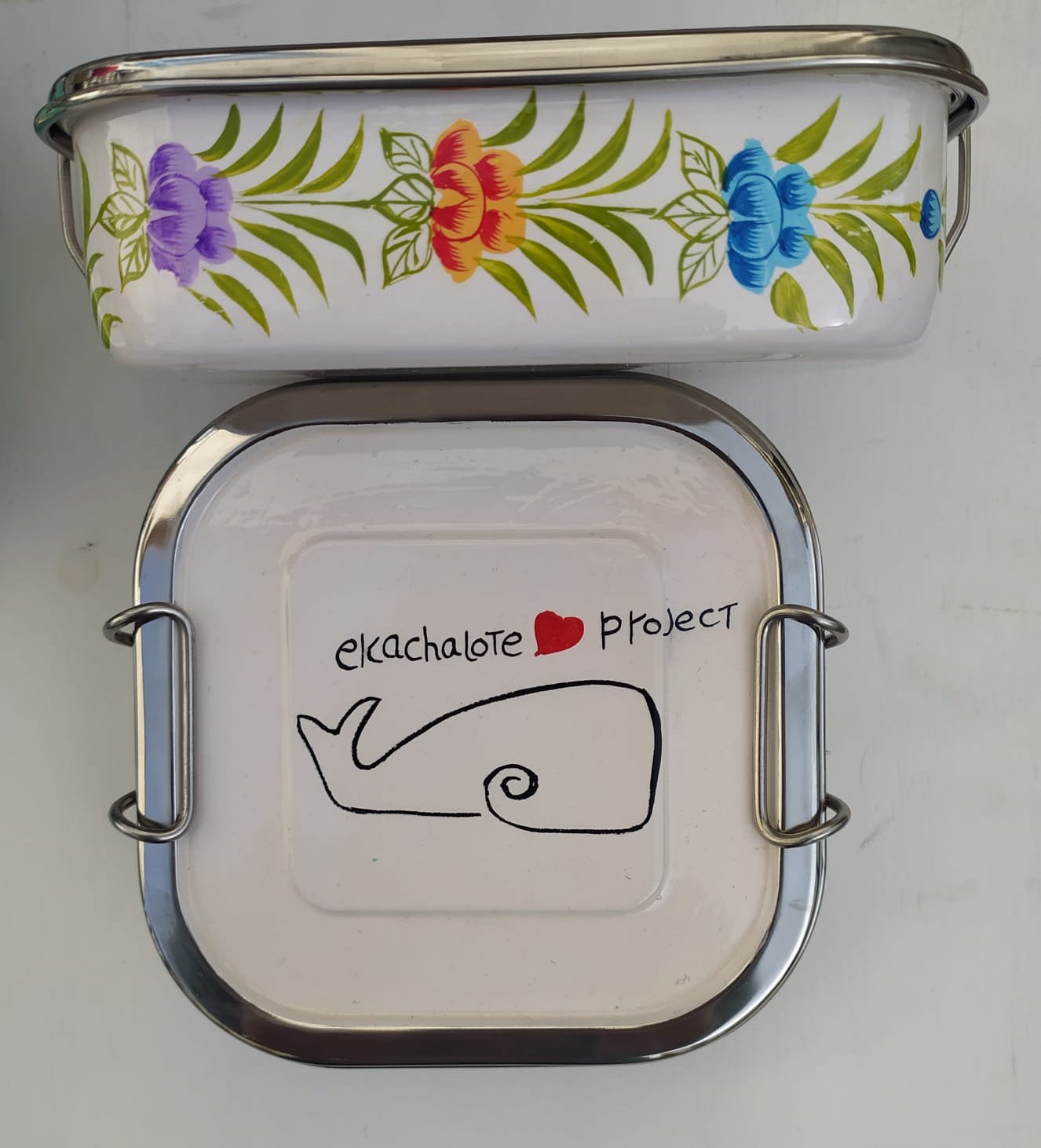 stainless steel tupperware