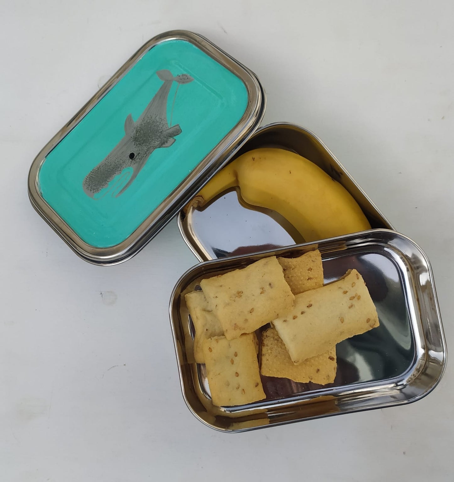 stainless steel tupperware